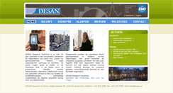 Desktop Screenshot of desan.nl